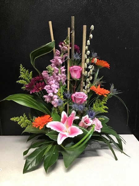 A 5 Star Customer Reviewed Flower Arrangement Designed by Expressions In Bloom in Corvallis, OR