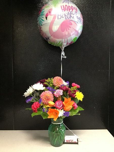 A 5 Star Customer Reviewed Flower Arrangement Designed by Expressions In Bloom in Corvallis, OR