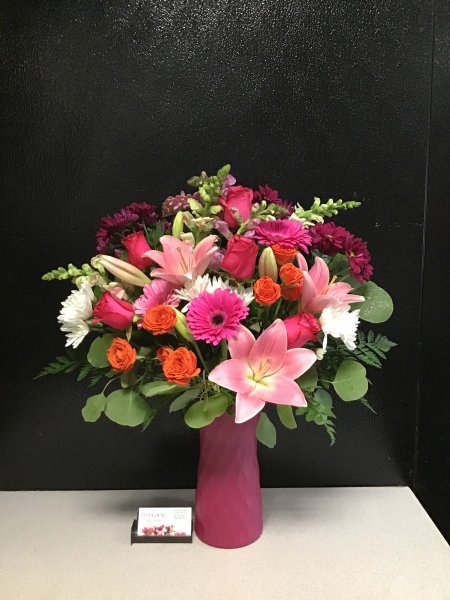 A 5 Star Customer Reviewed Flower Arrangement Designed by Expressions In Bloom in Corvallis, OR