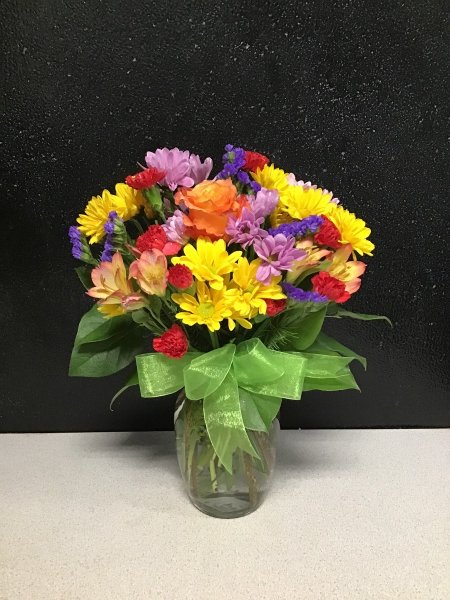 A 5 Star Customer Reviewed Flower Arrangement Designed by Expressions In Bloom in Corvallis, OR