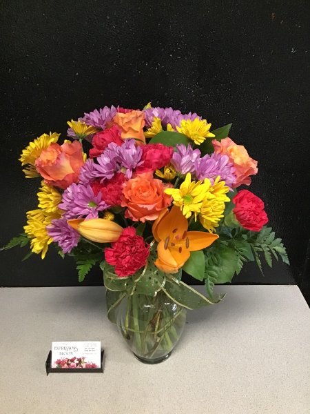 A 5 Star Customer Reviewed Flower Arrangement Designed by Expressions In Bloom in Corvallis, OR
