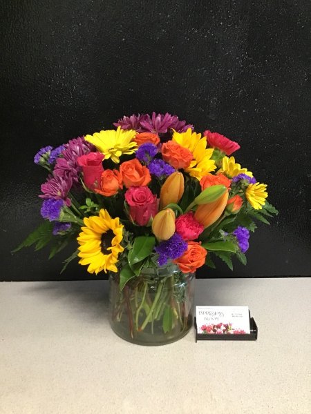 A 5 Star Customer Reviewed Flower Arrangement Designed by Expressions In Bloom in Corvallis, OR