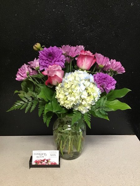 A 5 Star Customer Reviewed Flower Arrangement Designed by Expressions In Bloom in Corvallis, OR