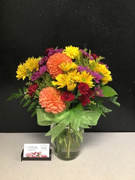 A 5 Star Customer Reviewed Flower Arrangement Designed by Expressions In Bloom in Corvallis, OR