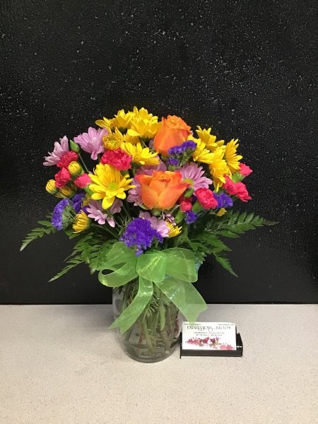 A 5 Star Customer Reviewed Flower Arrangement Designed by Expressions In Bloom in Corvallis, OR