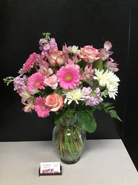 A 5 Star Customer Reviewed Flower Arrangement Designed by Expressions In Bloom in Corvallis, OR