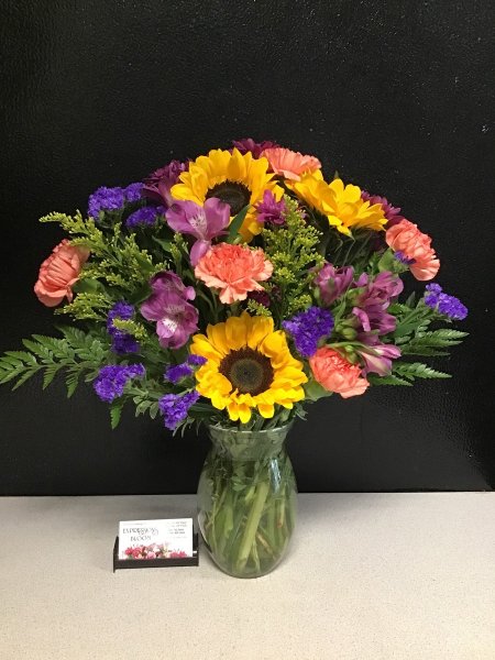 A 5 Star Customer Reviewed Flower Arrangement Designed by Expressions In Bloom in Corvallis, OR