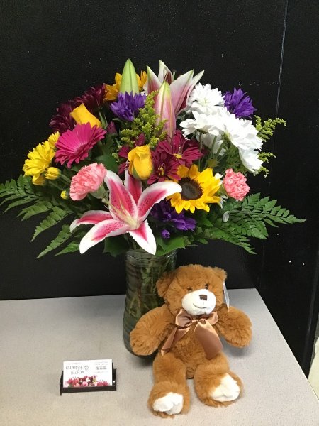 A 5 Star Customer Reviewed Flower Arrangement Designed by Expressions In Bloom in Corvallis, OR