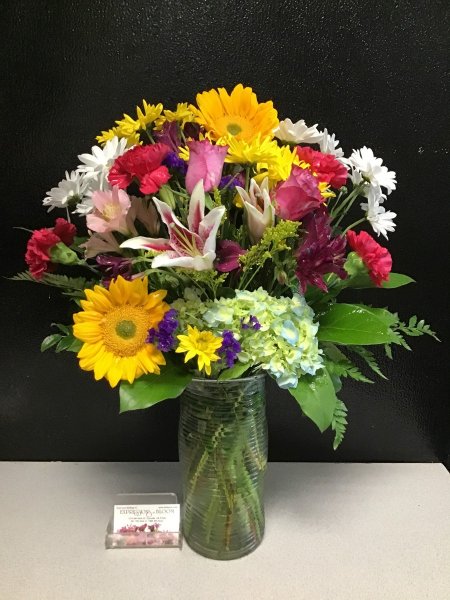 A 5 Star Customer Reviewed Flower Arrangement Designed by Expressions In Bloom in Corvallis, OR A 5 Star Customer Reviewed Flower Arrangement Designed by Expressions In Bloom in Corvallis, OR
