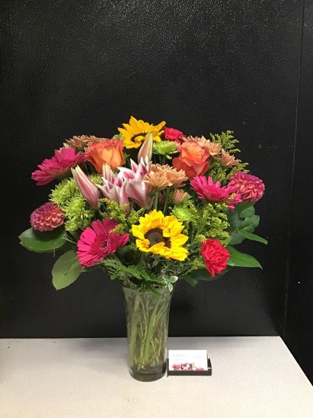 A 5 Star Customer Reviewed Flower Arrangement Designed by Expressions In Bloom in Corvallis, OR