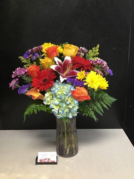 A 3 Star Customer Reviewed Flower Arrangement Designed by Expressions In Bloom in Corvallis, OR