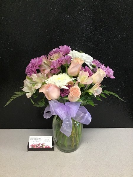 A 5 Star Customer Reviewed Flower Arrangement Designed by Expressions In Bloom in Corvallis, OR