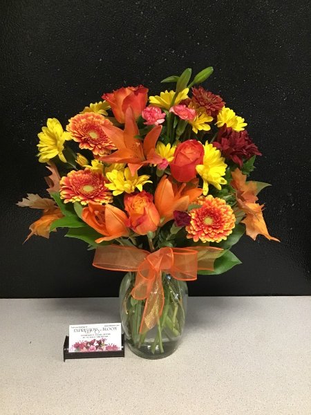 A 5 Star Customer Reviewed Flower Arrangement Designed by Expressions In Bloom in Corvallis, OR A 5 Star Customer Reviewed Flower Arrangement Designed by Expressions In Bloom in Corvallis, OR