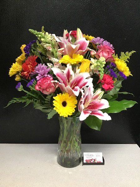A 5 Star Customer Reviewed Flower Arrangement Designed by Expressions In Bloom in Corvallis, OR