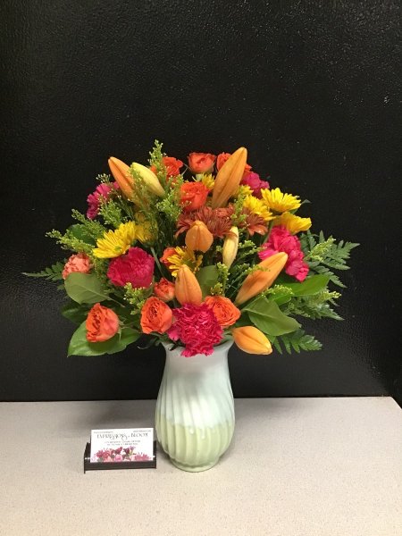 A 5 Star Customer Reviewed Flower Arrangement Designed by Expressions In Bloom in Corvallis, OR A 5 Star Customer Reviewed Flower Arrangement Designed by Expressions In Bloom in Corvallis, OR
