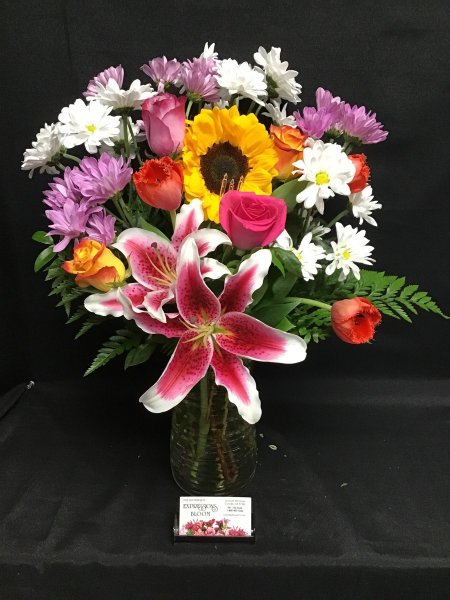 A 5 Star Customer Reviewed Flower Arrangement Designed by Expressions In Bloom in Corvallis, OR