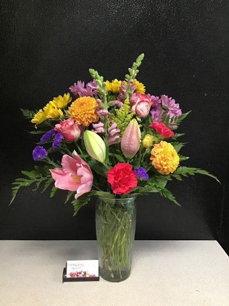 A 5 Star Customer Reviewed Flower Arrangement Designed by Expressions In Bloom in Corvallis, OR