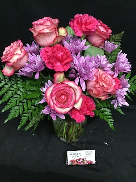 A 5 Star Customer Reviewed Flower Arrangement Designed by Expressions In Bloom in Corvallis, OR