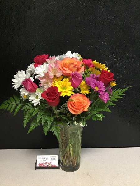 A 5 Star Customer Reviewed Flower Arrangement Designed by Expressions In Bloom in Corvallis, OR