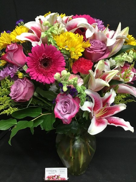A 5 Star Customer Reviewed Flower Arrangement Designed by Expressions In Bloom in Corvallis, OR