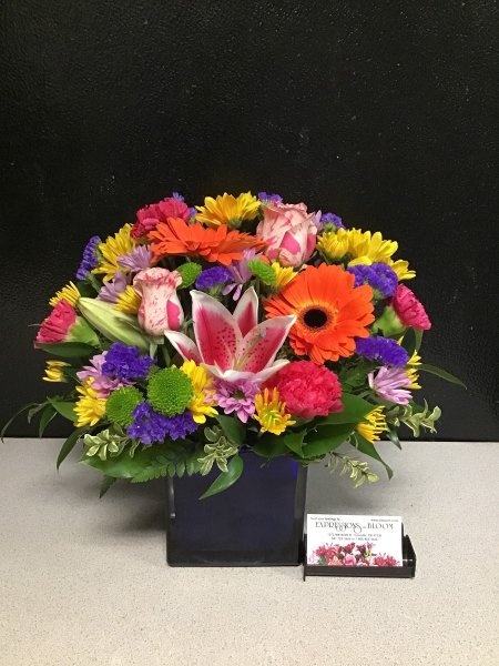 A 5 Star Customer Reviewed Flower Arrangement Designed by Expressions In Bloom in Corvallis, OR A 5 Star Customer Reviewed Flower Arrangement Designed by Expressions In Bloom in Corvallis, OR