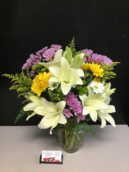 A 5 Star Customer Reviewed Flower Arrangement Designed by Expressions In Bloom in Corvallis, OR