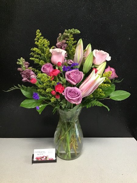 A 5 Star Customer Reviewed Flower Arrangement Designed by Expressions In Bloom in Corvallis, OR