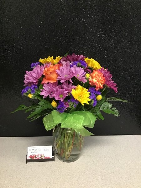 A 4 Star Customer Reviewed Flower Arrangement Designed by Expressions In Bloom in Corvallis, OR