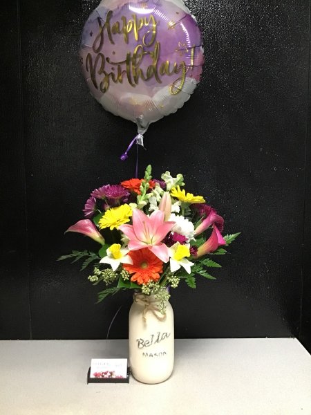 A 5 Star Customer Reviewed Flower Arrangement Designed by Expressions In Bloom in Corvallis, OR