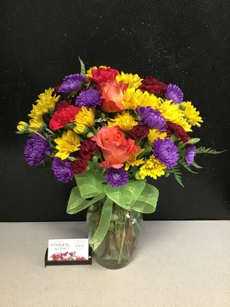 A 5 Star Customer Reviewed Flower Arrangement Designed by Expressions In Bloom in Corvallis, OR