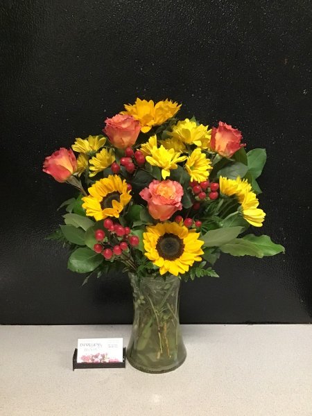 A 5 Star Customer Reviewed Flower Arrangement Designed by Expressions In Bloom in Corvallis, OR