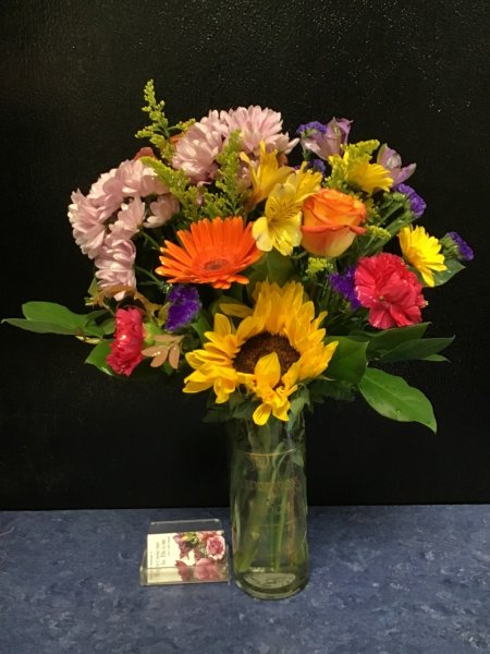 A 4 Star Customer Reviewed Flower Arrangement Designed by Expressions In Bloom in Corvallis, OR A 4 Star Customer Reviewed Flower Arrangement Designed by Expressions In Bloom in Corvallis, OR