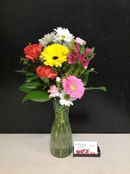 A 5 Star Customer Reviewed Flower Arrangement Designed by Expressions In Bloom in Corvallis, OR