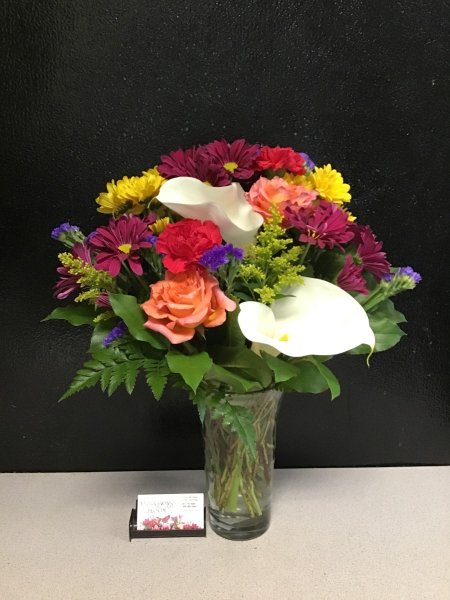 A 5 Star Customer Reviewed Flower Arrangement Designed by Expressions In Bloom in Corvallis, OR