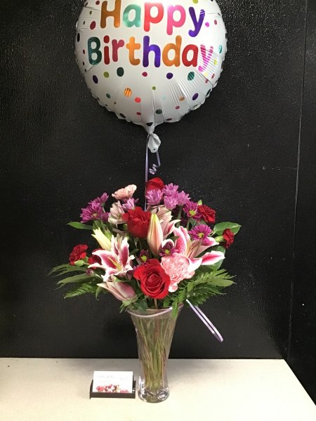 A 5 Star Customer Reviewed Flower Arrangement Designed by Expressions In Bloom in Corvallis, OR