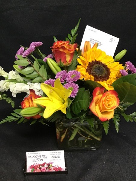 A 5 Star Customer Reviewed Flower Arrangement Designed by Expressions In Bloom in Corvallis, OR