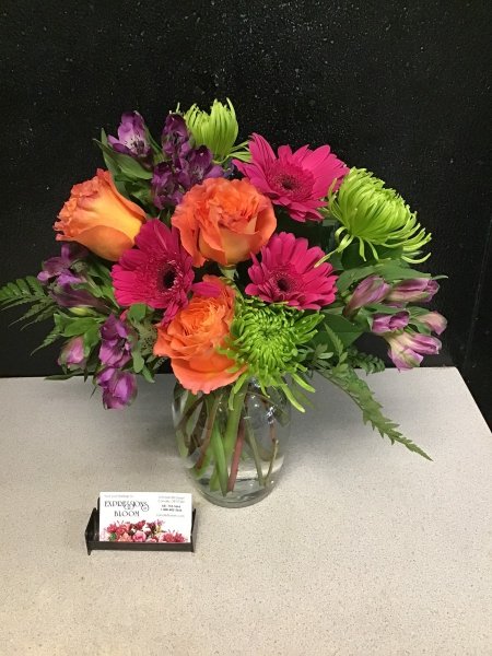 A 5 Star Customer Reviewed Flower Arrangement Designed by Expressions In Bloom in Corvallis, OR