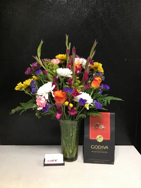 A 5 Star Customer Reviewed Flower Arrangement Designed by Expressions In Bloom in Corvallis, OR