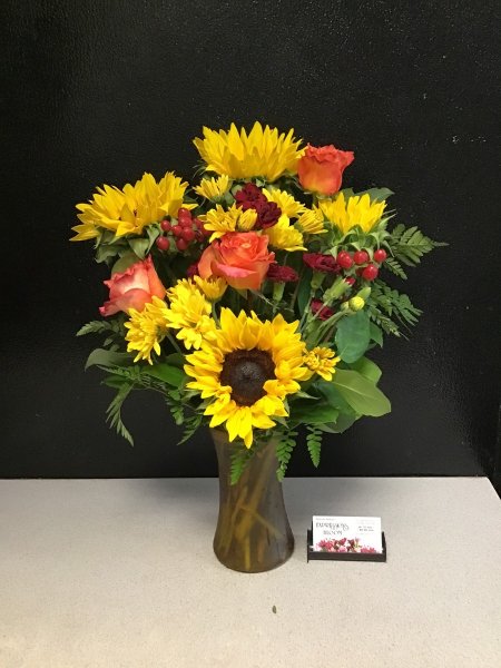 A 5 Star Customer Reviewed Flower Arrangement Designed by Expressions In Bloom in Corvallis, OR