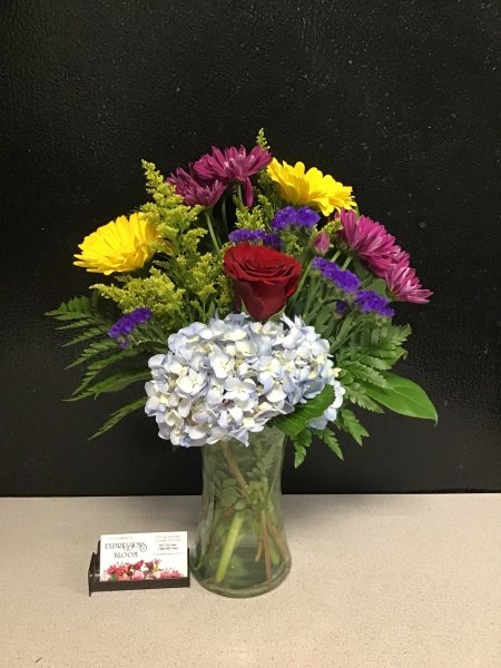 A 5 Star Customer Reviewed Flower Arrangement Designed by Expressions In Bloom in Corvallis, OR