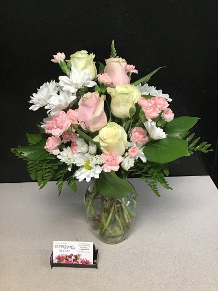 A 5 Star Customer Reviewed Flower Arrangement Designed by Expressions In Bloom in Corvallis, OR