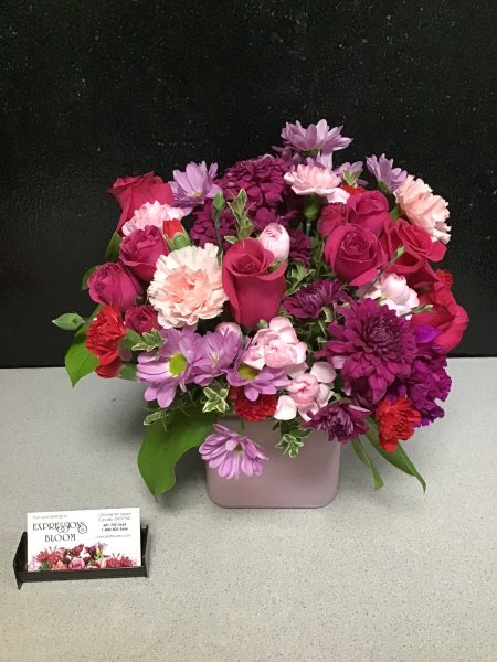 A 5 Star Customer Reviewed Flower Arrangement Designed by Expressions In Bloom in Corvallis, OR