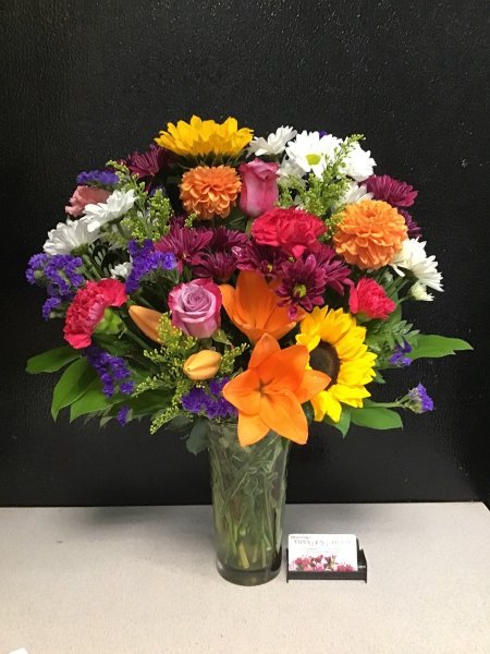 A 5 Star Customer Reviewed Flower Arrangement Designed by Expressions In Bloom in Corvallis, OR