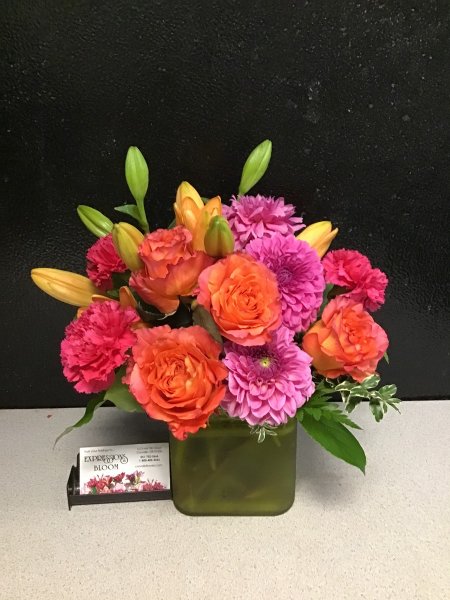 A 5 Star Customer Reviewed Flower Arrangement Designed by Expressions In Bloom in Corvallis, OR