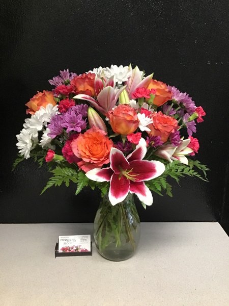 A 5 Star Customer Reviewed Flower Arrangement Designed by Expressions In Bloom in Corvallis, OR