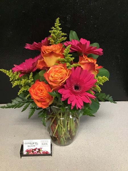 A 5 Star Customer Reviewed Flower Arrangement Designed by Expressions In Bloom in Corvallis, OR