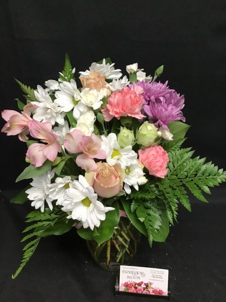A 3 Star Customer Reviewed Flower Arrangement Designed by Expressions In Bloom in Corvallis, OR