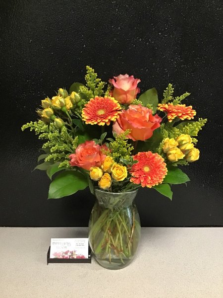 A 5 Star Customer Reviewed Flower Arrangement Designed by Expressions In Bloom in Corvallis, OR