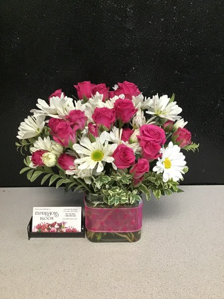 A 5 Star Customer Reviewed Flower Arrangement Designed by Expressions In Bloom in Corvallis, OR