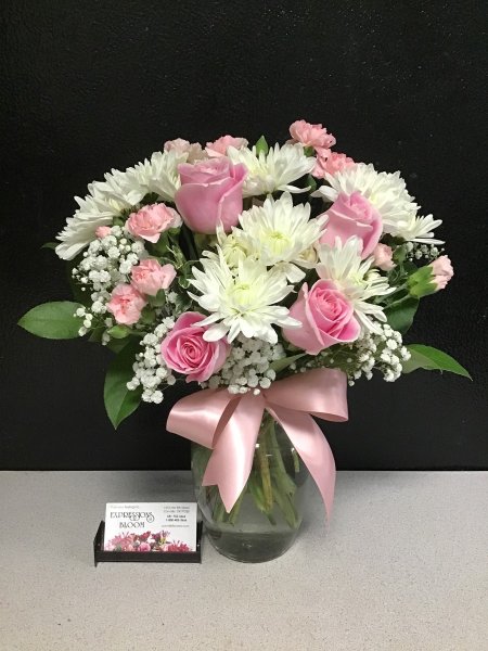 A 5 Star Customer Reviewed Flower Arrangement Designed by Expressions In Bloom in Corvallis, OR